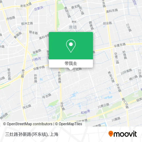三灶路孙新路(环东镇)地图