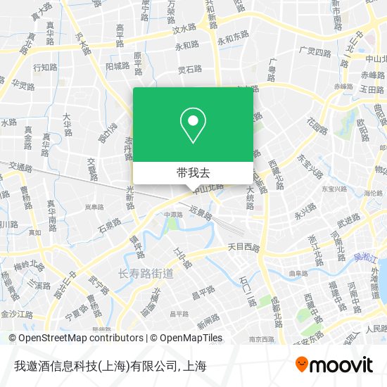 我邀酒信息科技(上海)有限公司地图