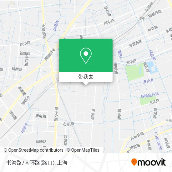 书海路/南环路(路口)地图