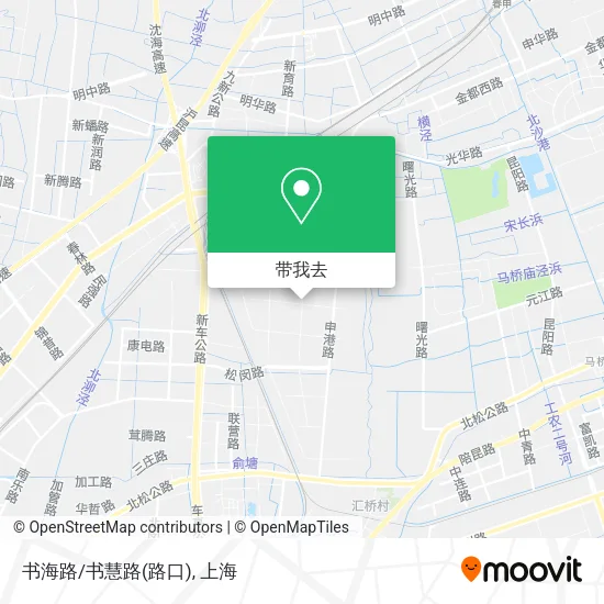 书海路/书慧路(路口)地图