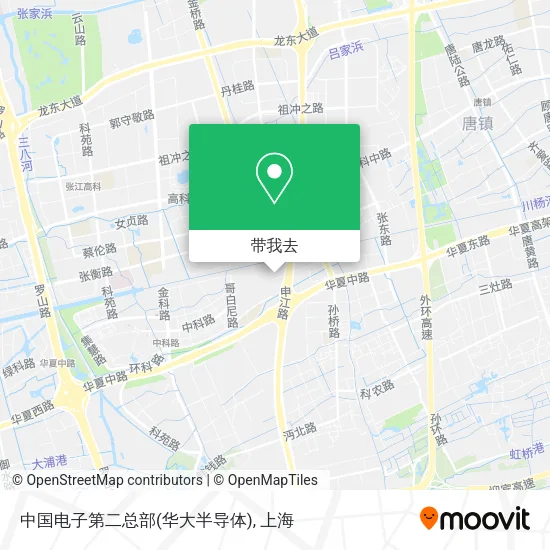 中国电子第二总部(华大半导体)地图