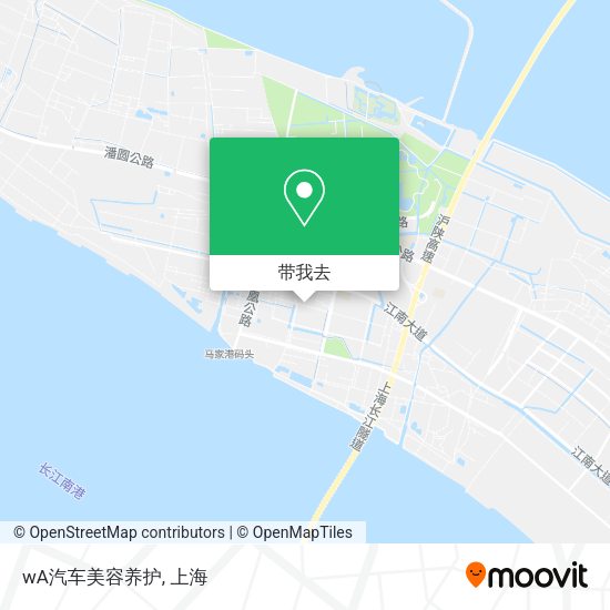 wA汽车美容养护地图