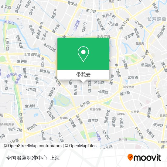 全国服装标准中心地图