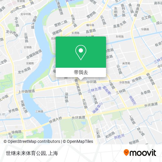 世继未来体育公园地图