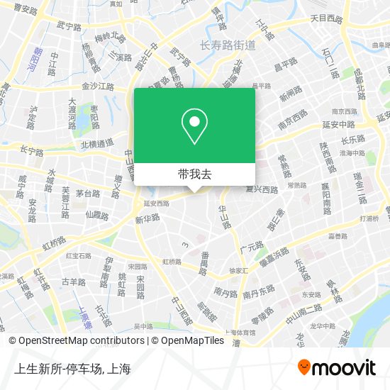 上生新所-停车场地图