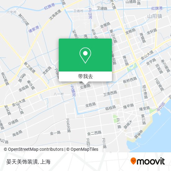 晏天美饰装潢地图
