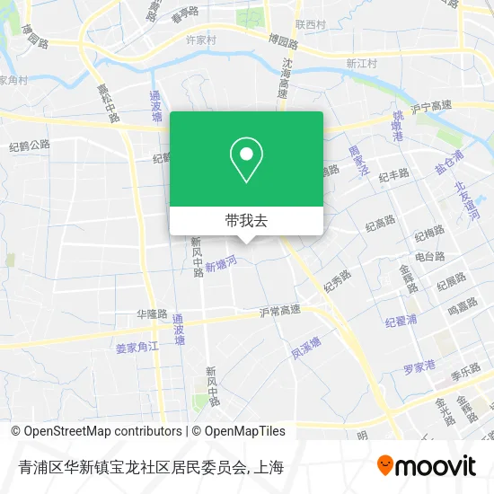 青浦区华新镇宝龙社区居民委员会地图