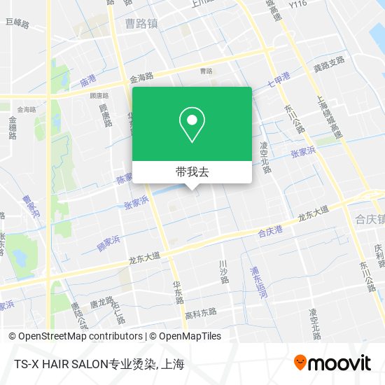 TS-X HAIR SALON专业烫染地图