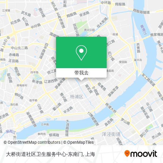 大桥街道社区卫生服务中心-东南门地图