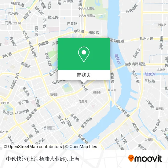 中铁快运(上海杨浦营业部)地图