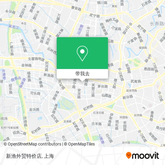 新渔外贸特价店地图