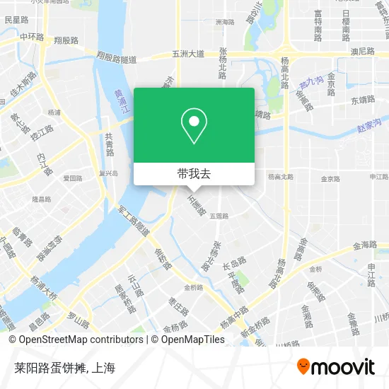 莱阳路蛋饼摊地图