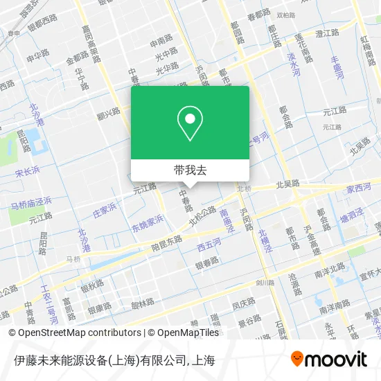 伊藤未来能源设备(上海)有限公司地图