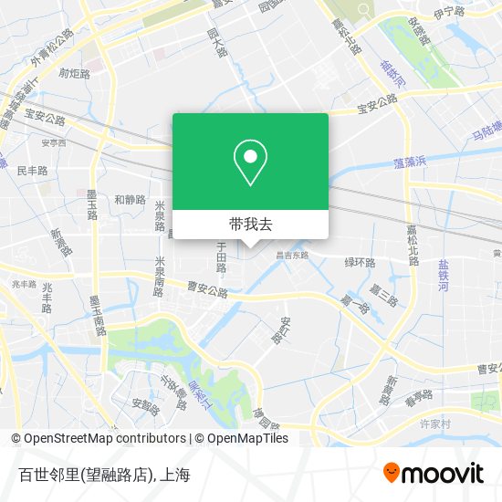 百世邻里(望融路店)地图