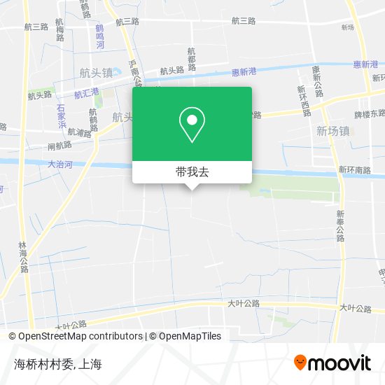 海桥村村委地图