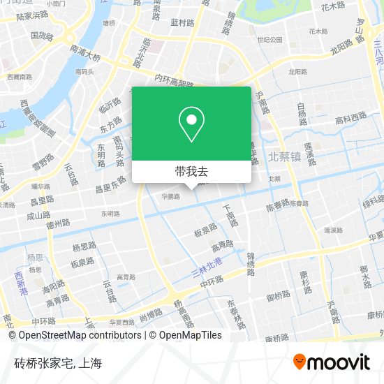砖桥张家宅地图