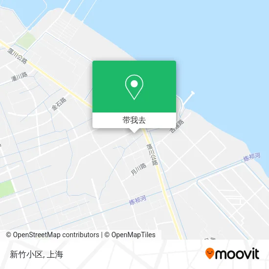 新竹小区地图
