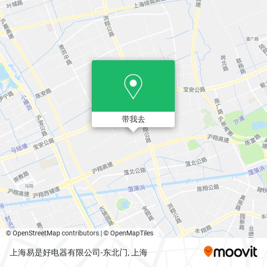 上海易是好电器有限公司-东北门地图
