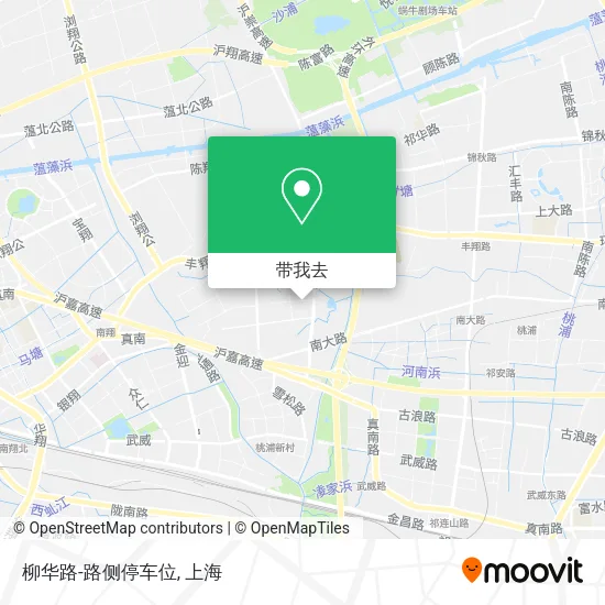 柳华路-路侧停车位地图