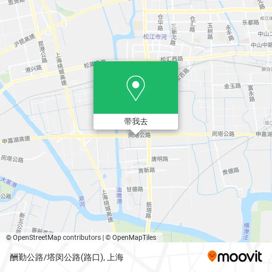 酬勤公路/塔闵公路(路口)地图