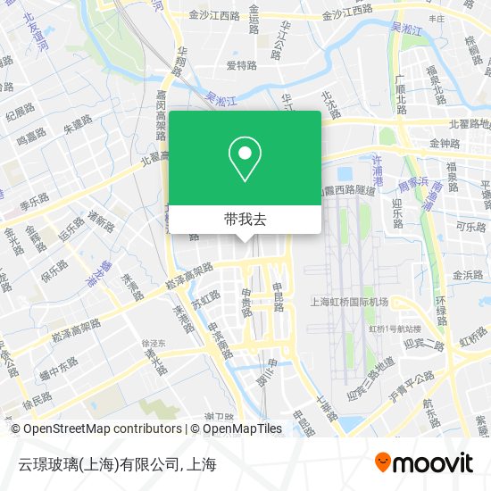 云璟玻璃(上海)有限公司地图