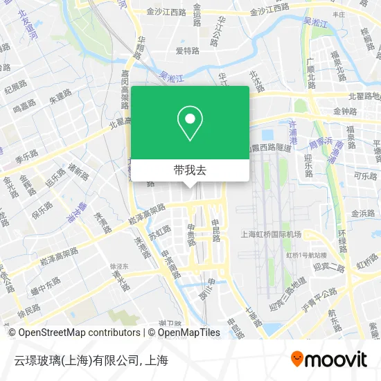 云璟玻璃(上海)有限公司地图