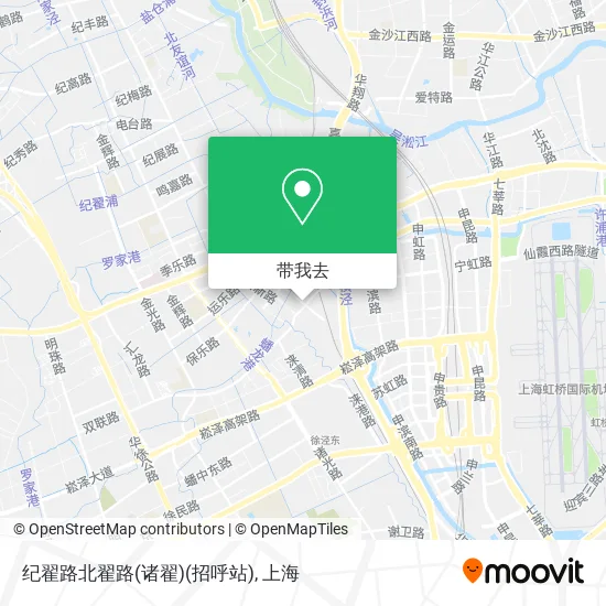 纪翟路北翟路(诸翟)(招呼站)地图