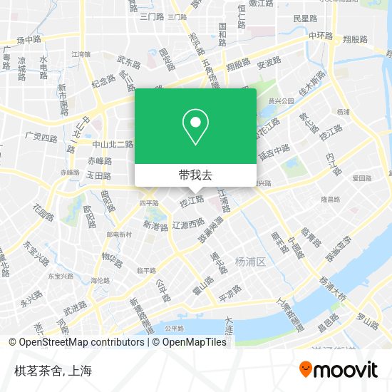 棋茗茶舍地图