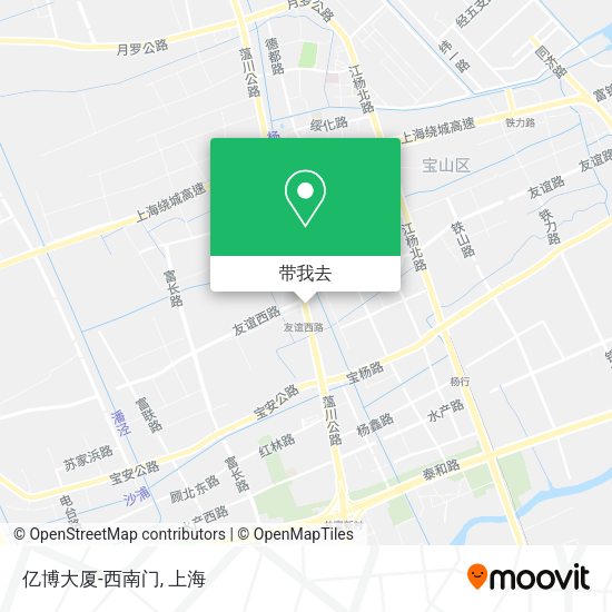 亿博大厦-西南门地图