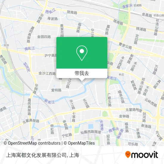 上海寓都文化发展有限公司地图