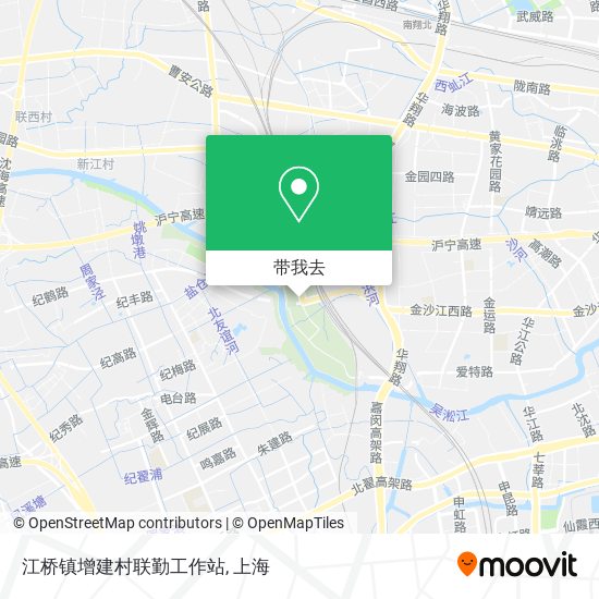 江桥镇增建村联勤工作站地图