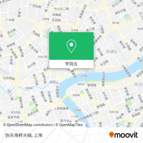 协乐海鲜火锅地图