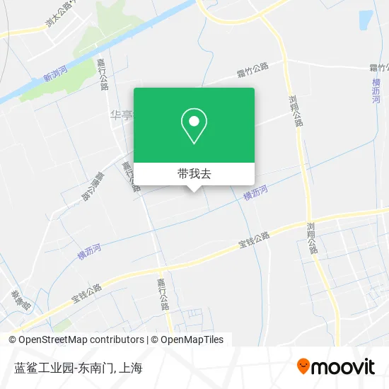 蓝鲨工业园-东南门地图