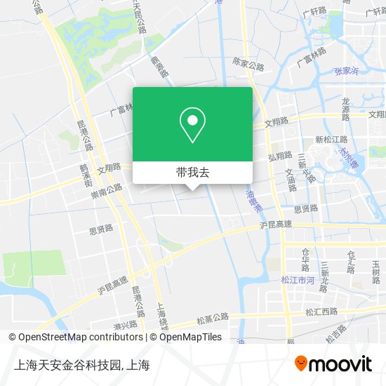 上海天安金谷科技园地图