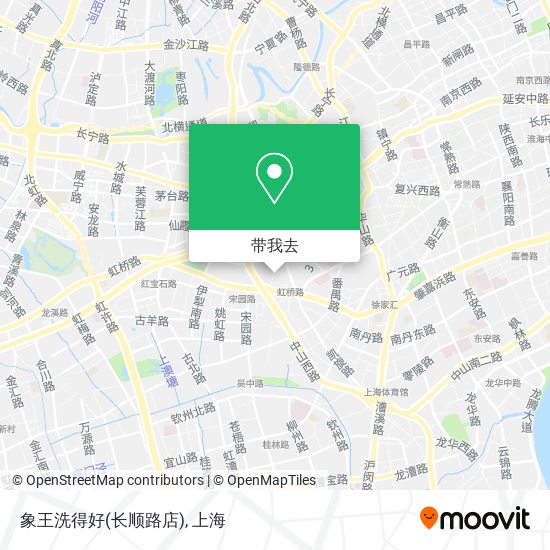象王洗得好(长顺路店)地图