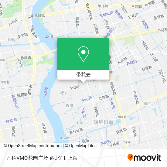 万科VMO花园广场-西北门地图