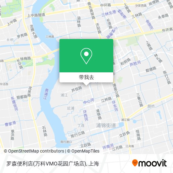 罗森便利店(万科VMO花园广场店)地图