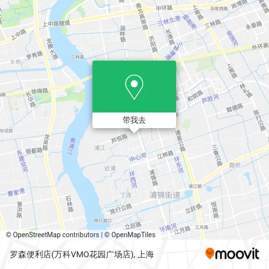 罗森便利店(万科VMO花园广场店)地图