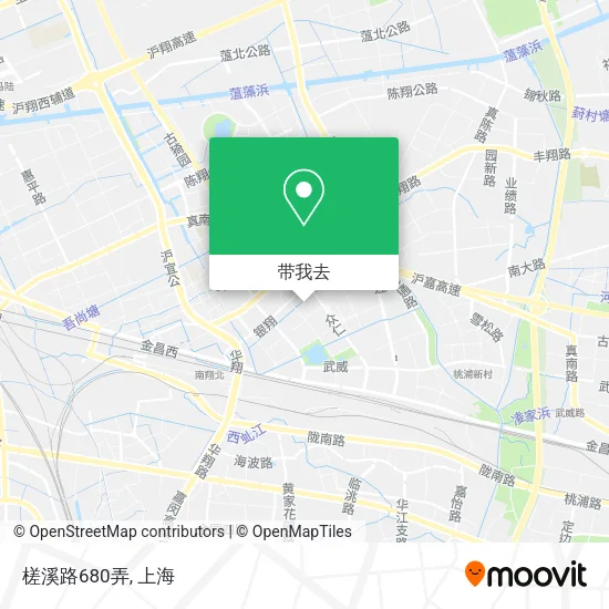 槎溪路680弄地图