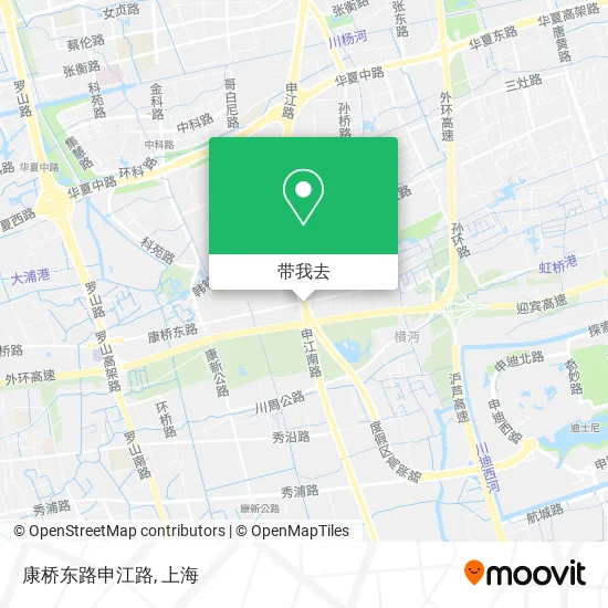 康桥东路申江路地图