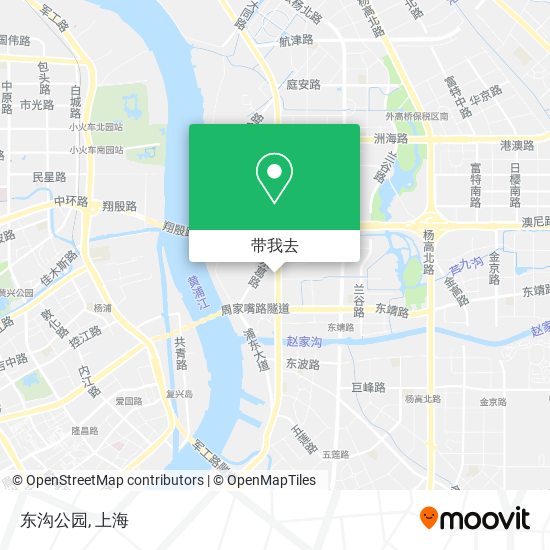 东沟公园地图