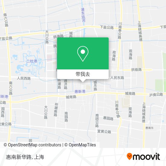 惠南新华路地图