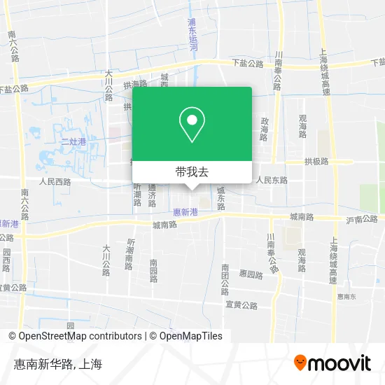 惠南新华路地图