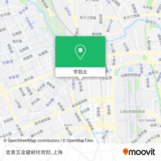 老黄五金建材经营部地图