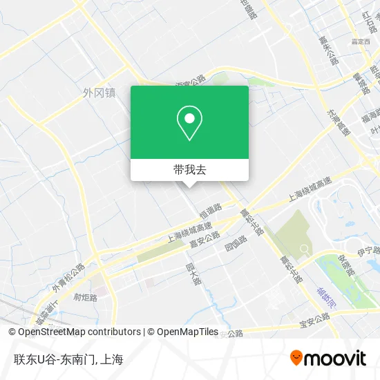 联东U谷-东南门地图