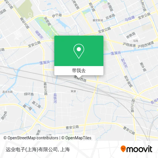 远业电子(上海)有限公司地图