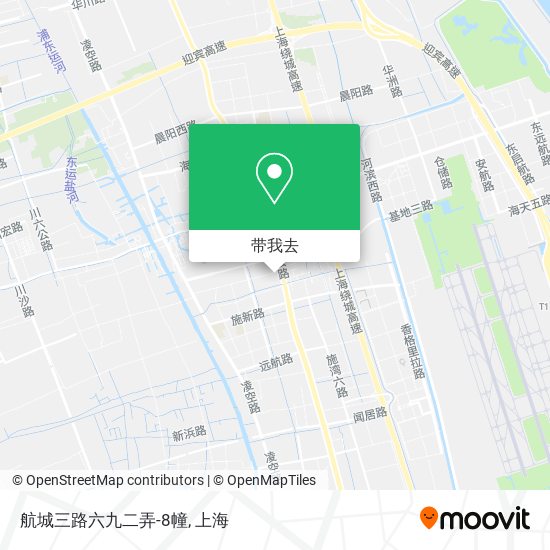 航城三路六九二弄-8幢地图