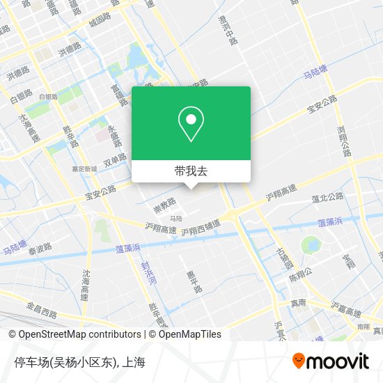 停车场(吴杨小区东)地图