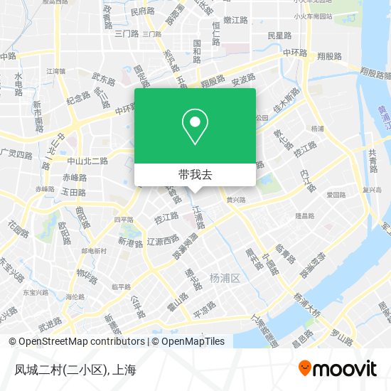 凤城二村(二小区)地图