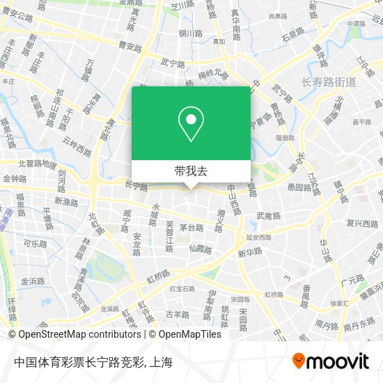 中国体育彩票长宁路竞彩地图